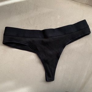 Victoria Secret Black Thong